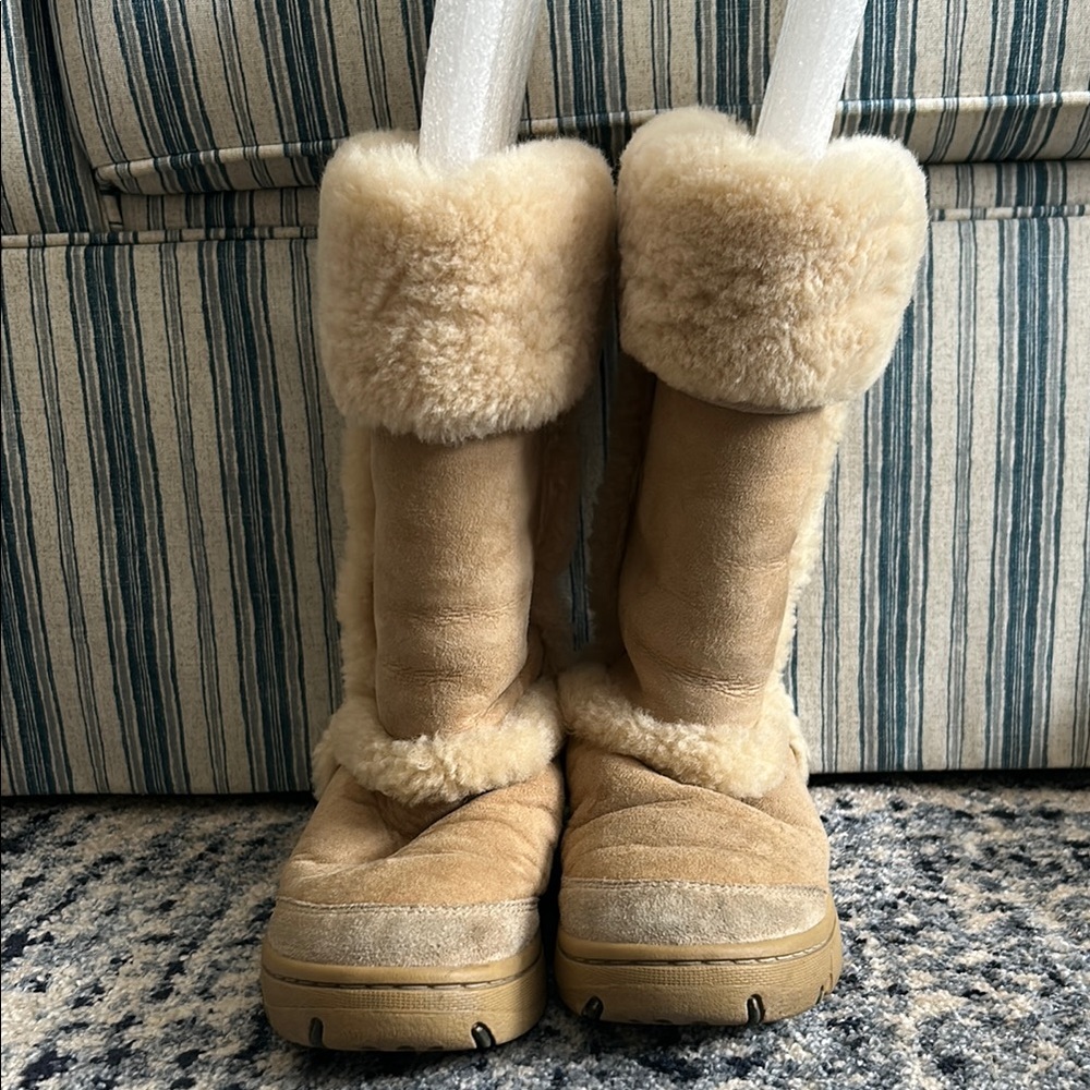 UGG Sunburst Tall Shearling Boots